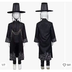 Kpop demon hunter costume JINU